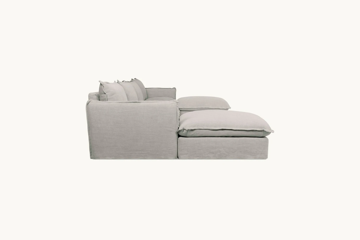Neva U-Shape Sectional Slipcover Only 3 Neva U-Shape Sectional Slipcover Only - Image 3