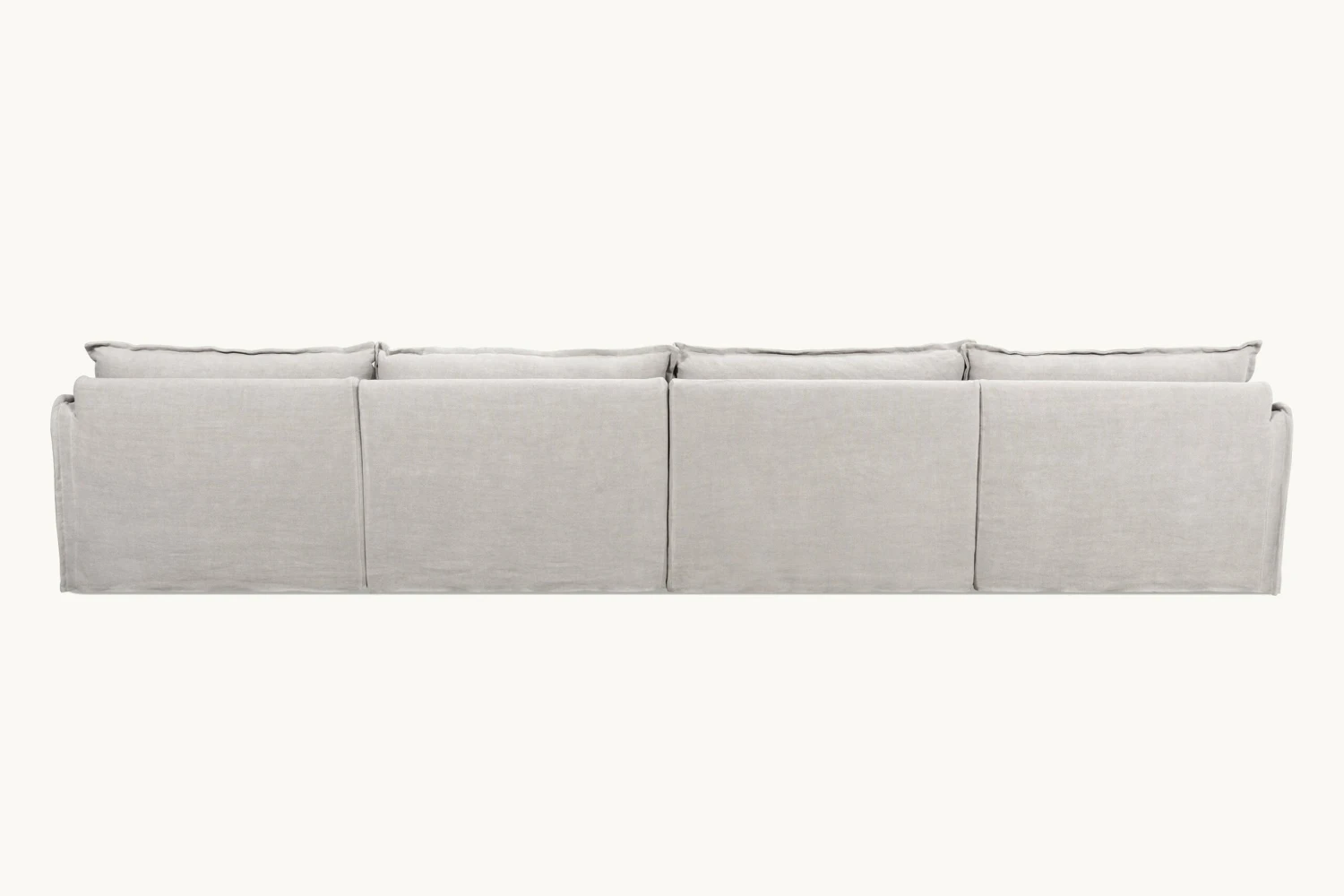 Neva U-Shape Sectional Slipcover Only 4 Neva U-Shape Sectional Slipcover Only - Image 4