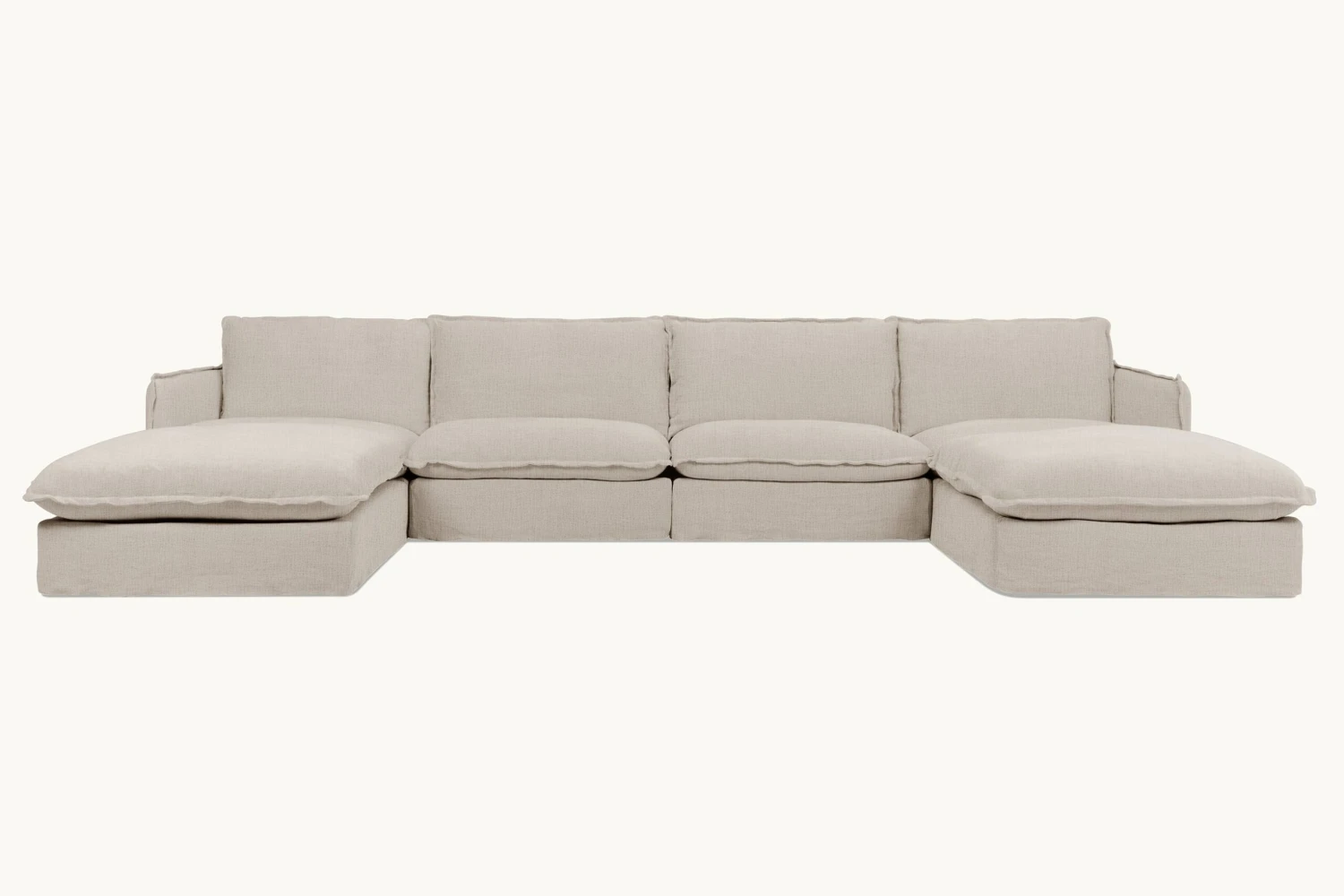 Neva U-Shape Sectional Slipcover Only 15 Neva U-Shape Sectional Slipcover Only - Image 15