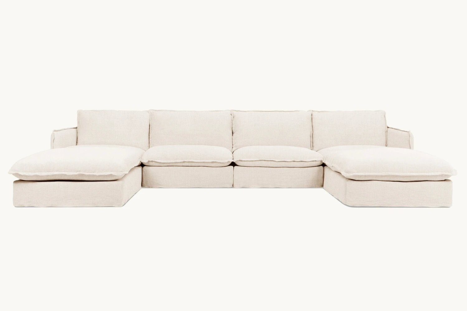 Neva U-Shape Sectional Slipcover Only 14 Neva U-Shape Sectional Slipcover Only - Image 14