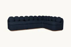 Olea Banquette 27 Olea Banquette -SIXPENNY STORE olea banquette cotton canvas ancient indigo product