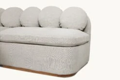 Olea Banquette 25 Olea Banquette -SIXPENNY STORE olea banquette medium weight linen jasmine rice product PDP6