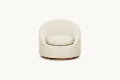 Olea Chair Slipcover Only -SIXPENNY STORE olea chair medium weight linen warm oatmeal product slipcover