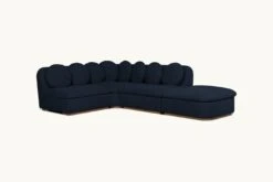 Olea L-Shape Sectional 26 Olea L-Shape Sectional -SIXPENNY STORE olea lshape sectional cotton canvas ancient indigo product