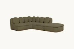 Olea L-Shape Sectional Slipcover Only 27 Olea L-Shape Sectional Slipcover Only -SIXPENNY STORE olea lshape sectional cotton canvas quiet sage product slipcover