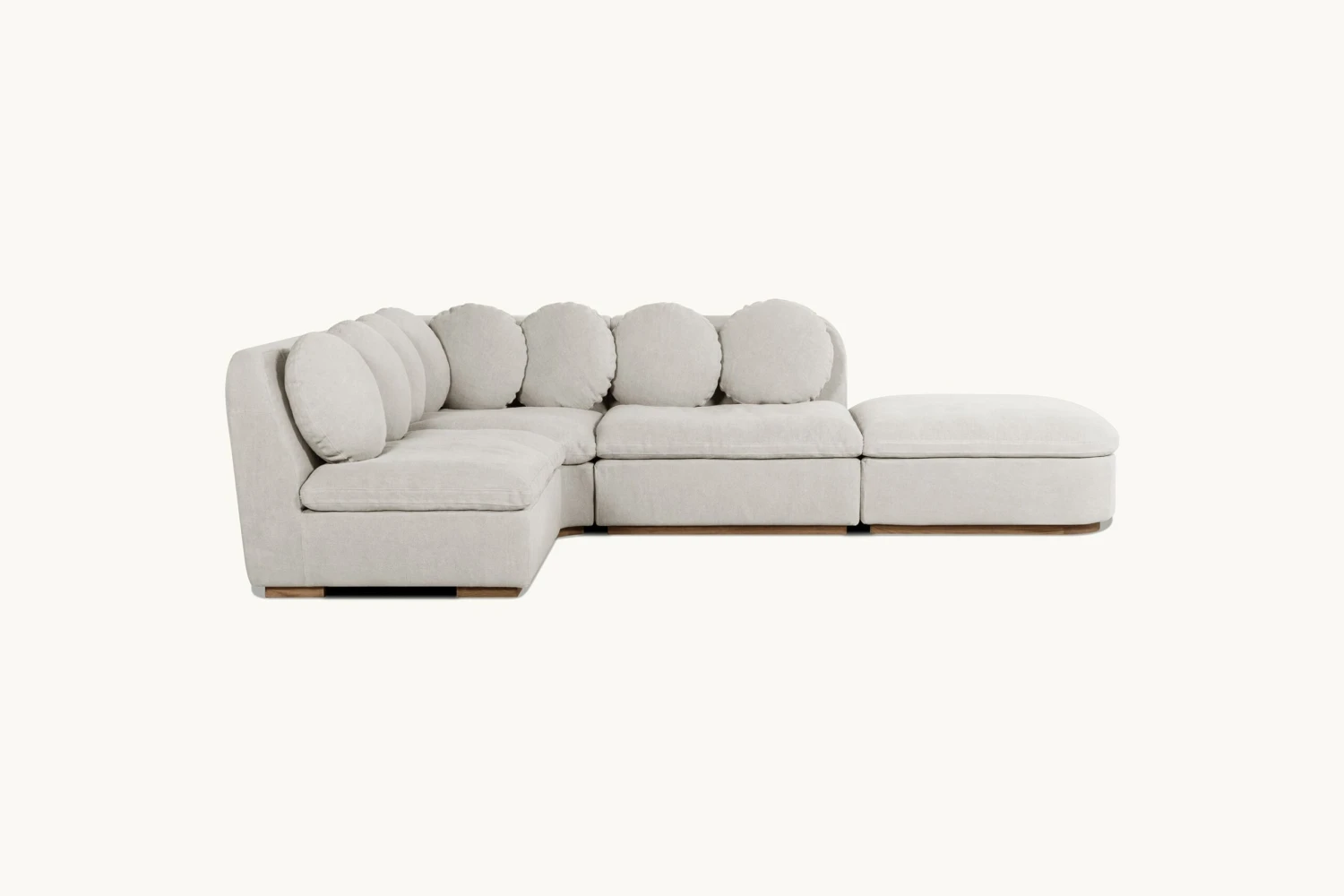 Olea L-Shape Sectional Slipcover Only 3 Olea L-Shape Sectional Slipcover Only - Image 3