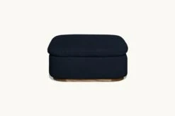 Olea Ottoman Slipcover Only -SIXPENNY STORE olea ottoman cotton canvas ancient indigo product sectional slipcover