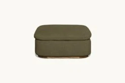 Olea Ottoman -SIXPENNY STORE olea ottoman cotton canvas quiet sage product sectional
