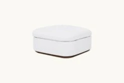 Olea Storage Ottoman Slipcover Only 28 Olea Storage Ottoman Slipcover Only -SIXPENNY STORE olea storage ottoman cotton linen pacific pearl product slipcover