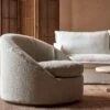 Olea Swivel Chair Slipcover Only