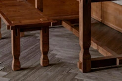 Ora Dining Bench -SIXPENNY STORE ora dining bench reclaimed pine heritage pine product pdp7