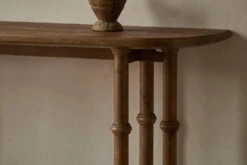 Pia Console Table -SIXPENNY STORE pia console table reclaimed pine heritage pine product PDP6