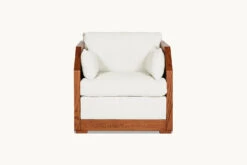 Quincy Chair 38 Quincy Chair -SIXPENNY STORE quincy chair light weight linen water lily product 1