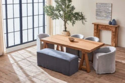 Rylance Dining Table -SIXPENNY STORE rylance dining table tinted oak lifestyle pdp1