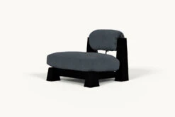 Tango Chair 34 Tango Chair -SIXPENNY STORE tango chair light weight linen black pepper inky oak product