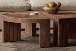 Tango Coffee Table (2pc) -SIXPENNY STORE tango coffee table reclaimed oak heritage oak product pdp7 a