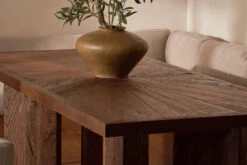 Tango Dining Table -SIXPENNY STORE tango dining table reclaimed oak heritage oak product pdp12 v2