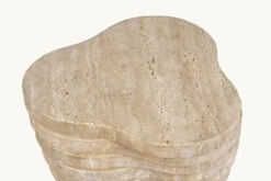 Terra Side Table 8 Terra Side Table -SIXPENNY STORE terra side table product pdp6 travertine
