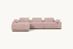 Yogi Chaise Sectional Slipcover Only 32 Yogi Chaise Sectional Slipcover Only -SIXPENNY STORE yogi chaise sectional cotton linen sundazed coral product 4 pc slipcover