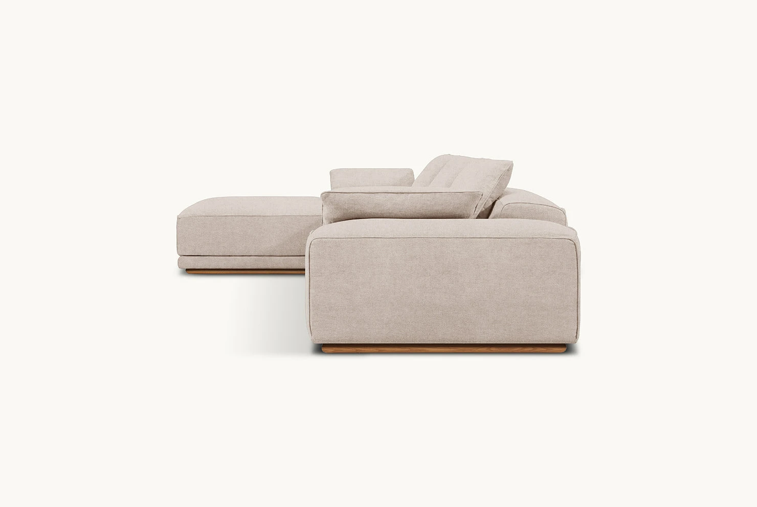 Yogi Chaise Sectional Slipcover Only 4 Yogi Chaise Sectional Slipcover Only - Image 4