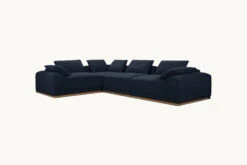 Yogi L-Shape Sectional -SIXPENNY STORE yogi lshape sectional cotton canvas ancient indigo product 6688f8bb 7615 47bc a605 6cc24ee0e580