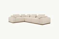 Yogi L-Shape Sectional -SIXPENNY STORE yogi lshape sectional cotton canvas beach walk product 4ce74177 725a 419e 916f 9435da77fbc1