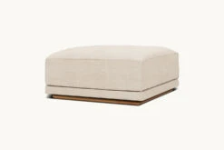 Yogi Ottoman -SIXPENNY STORE yogi ottoman cotton canvas beach walk product sectional