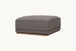 Yogi Ottoman -SIXPENNY STORE yogi ottoman cotton canvas moon dust product sectional