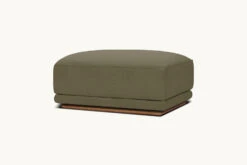 Yogi Ottoman Slipcover Only -SIXPENNY STORE yogi ottoman cotton canvas quiet sage product chair slipcover