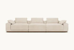 Yogi Sectional 26 Yogi Sectional -SIXPENNY STORE yogi sectional sofa cotton canvas beach walk product