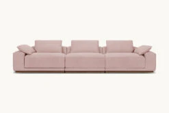 Yogi Sectional Slipcover Only 32 Yogi Sectional Slipcover Only -SIXPENNY STORE yogi sectional sofa cotton linen sundazed coral product slipcover