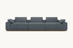 Yogi Sectional Slipcover Only 33 Yogi Sectional Slipcover Only -SIXPENNY STORE yogi sectional sofa light weight linen black pepper product slipcover