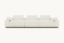 Yogi Sectional 34 Yogi Sectional -SIXPENNY STORE yogi sectional sofa light weight linen water lily product