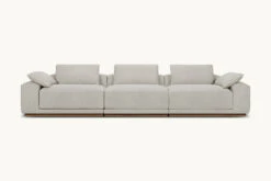 Yogi Sectional 35 Yogi Sectional -SIXPENNY STORE yogi sectional sofa medium weight linen jasmine rice product