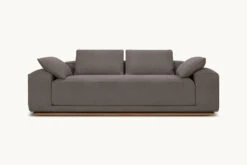 Yogi Sofa Slipcover Only -SIXPENNY STORE yogi sofa cotton canvas moon dust product 84 slipcover