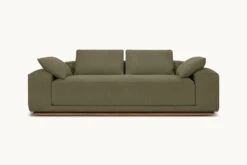 Yogi Sofa Slipcover Only -SIXPENNY STORE yogi sofa cotton canvas quiet sage product 84 slipcover