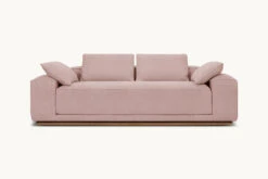 Yogi Sofa Slipcover Only -SIXPENNY STORE yogi sofa cotton linen sundazed coral product 84 slipcover