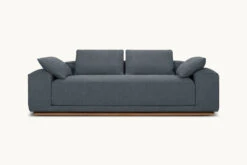 Yogi Sofa Slipcover Only -SIXPENNY STORE yogi sofa light weight linen black pepper product 84 slipcover