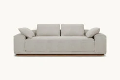 Yogi Sofa Slipcover Only -SIXPENNY STORE yogi sofa medium weight linen jasmine rice product 84 slipcover