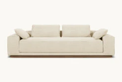 Yogi Sofa -SIXPENNY STORE yogi sofa medium weight linen warm oatmeal 96 product