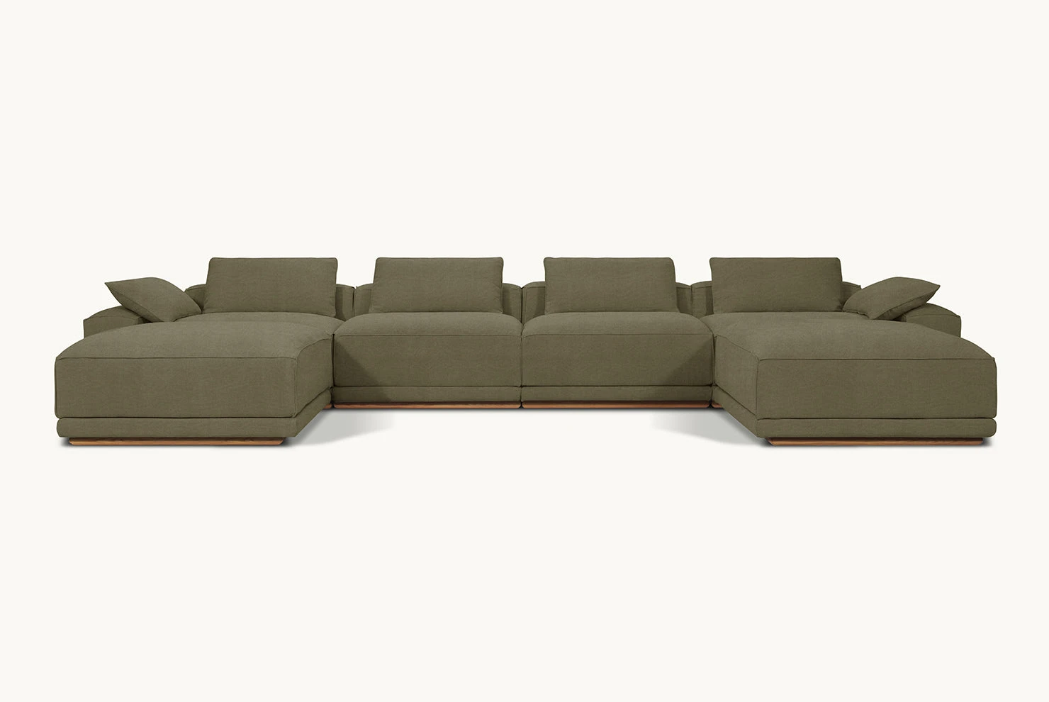Yogi U-Shape Sectional Slipcover Only 10 Yogi U-Shape Sectional Slipcover Only - Image 10