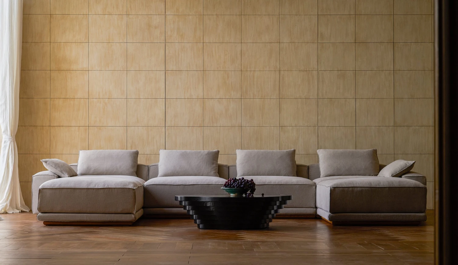 Yogi U-Shape Sectional Slipcover Only 1 Yogi U-Shape Sectional Slipcover Only