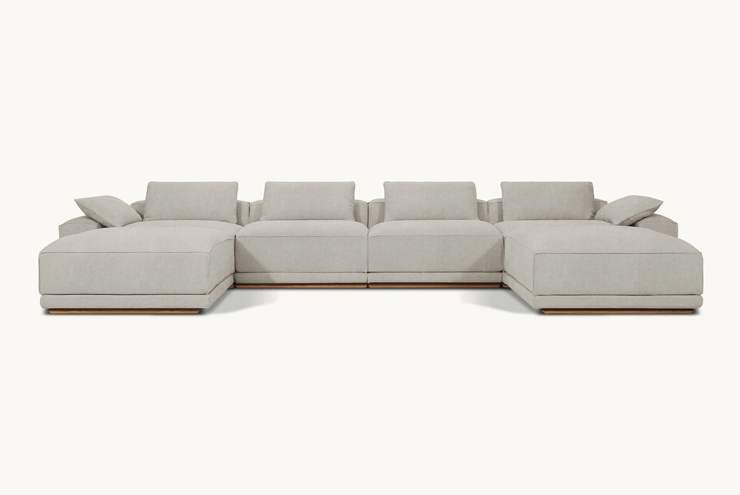 Yogi U-Shape Sectional Slipcover Only 19 Yogi U-Shape Sectional Slipcover Only - Image 19