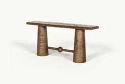 Zenia Console Table -SIXPENNY STORE zenia console table reclaimed pine heritage pine product pdp2