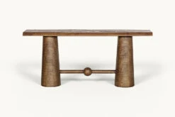 Zenia Console Table -SIXPENNY STORE zenia console table reclaimed pine heritage pine product pdp3