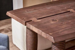 Zenia Dining Table -SIXPENNY STORE zenia dining table reclaimed pine dusky pine product PDP8