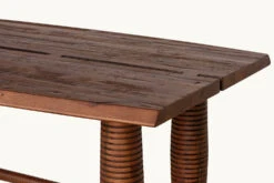 Zenia Dining Table -SIXPENNY STORE zenia dining table reclaimed pine dusky pine product pdp5