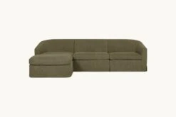 Ziki Chaise Sectional 29 Ziki Chaise Sectional -SIXPENNY STORE ziki chaise sectional cotton canvas quiet sage product 4 pc