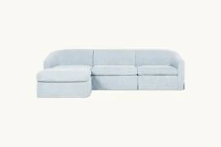 Ziki Chaise Sectional 31 Ziki Chaise Sectional -SIXPENNY STORE ziki chaise sectional cotton linen salt water product 4 pc