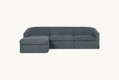 Ziki Chaise Sectional 34 Ziki Chaise Sectional -SIXPENNY STORE ziki chaise sectional light weight linen black pepper product 4 pc
